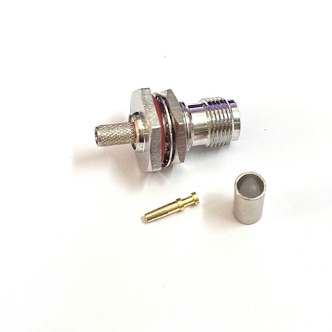 Đầu nối TNC-KY-3 hàn cáp RG58, RG400