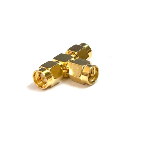 Đầu chuyển đổi chữ T 3 đầu SMA male SMA-JJJ