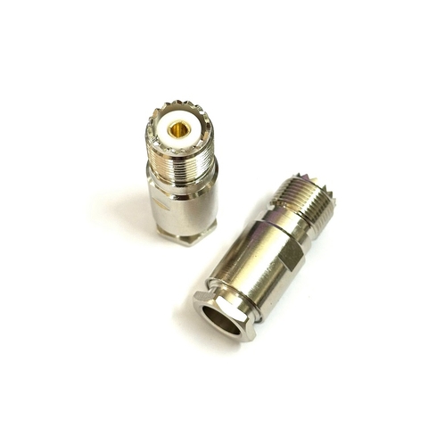 Đầu nối UHF female cho cáp RG213 RG214 RG8 LMR400 UHF-K-7