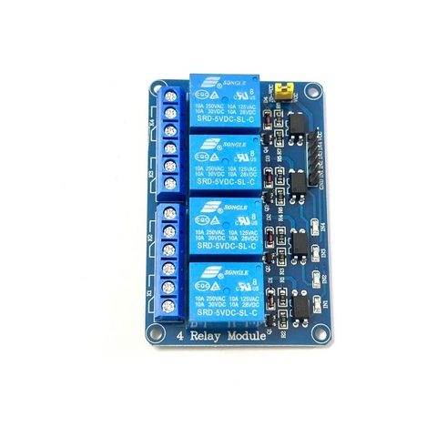Module Relay 4 Kênh 5V-220V 10A
