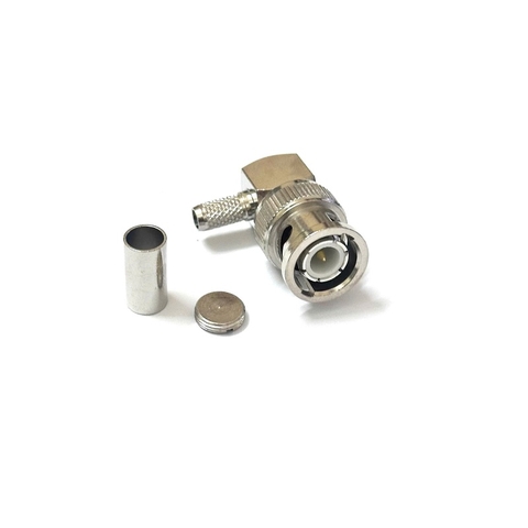 Đầu BNC Gập Hàn Cáp RG58, RG400 BNC-JW-3