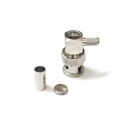 Đầu BNC Gập Hàn Cáp RG58, RG400 BNC-JW-3