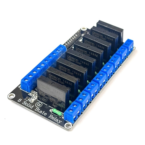 Module Relay 8 kênh 12V bán dẫn SSR kích mức thấp