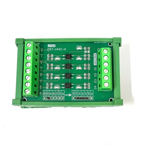 Module chuyển đổi mức tín hiệu 5V sang 24V có giá cái thanh DIN