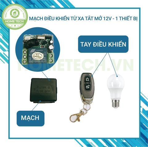 Mạch điều khiển từ xa 1 kênh