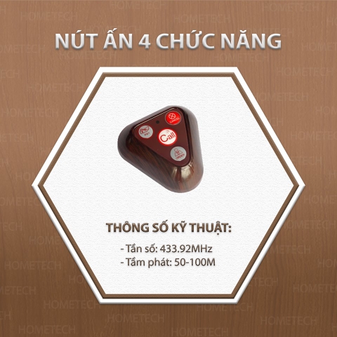 Nút ấn 4 chức năng