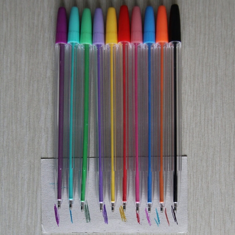Bộ sản phẩm bút bi Multicolor nhựa Flexible