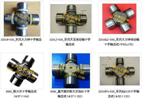 Cross shaft assembly