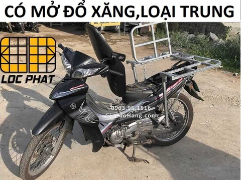 Giá chở hàng đa năng thông minh Lôc Phát, có nắp mở đổ xăng tiện lợi, loại trung 60x60cm