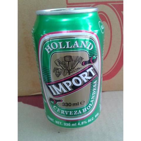 Bia lon Import Hà Lan