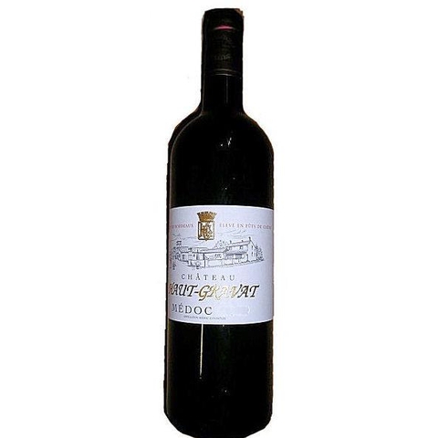 Rượu vang pháp Chateau Haut Gravat