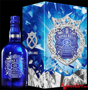 Chivas 18 Blue Hộp quà Tết 2025