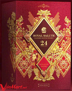 Royal Salute 24 năm Hộp quà Tết 2025