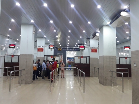 Dự án màn hình LED P5 ngoài trời Cửa khẩu Mộc Bài