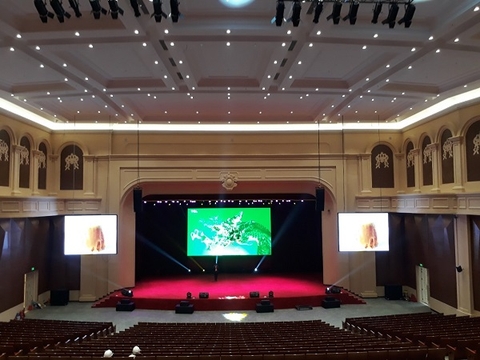 Màn hình Led LED P4 indoor Khách Sạn Ninh Thuận