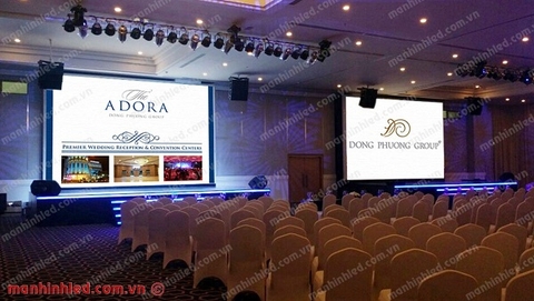 Dự án màn hình led P4 indoor The Adora Luxury – Hoàng Văn Thụ
