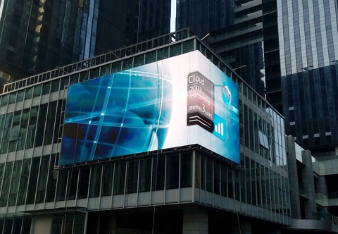 màn hình LED ngoài trời P4 Công ty Nhiệt Điện Vĩnh Tân