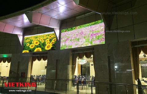 Màn hình LED ngoài trời P8 Công Ty Kim Phương Hoa - Lâm Đồng