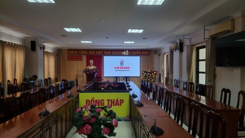 MÀN HÌNH LED P2 INDOOR BAN TUYÊN GIÁO TỈNH ỦY ĐỒNG THÁP