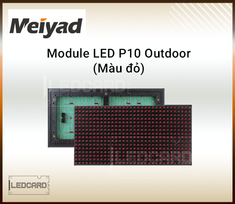 Module Led P10 Outdoor Meiyad (Đỏ)