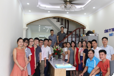 Sinh nhật lần thứ 7 Công ty TNHH thiết bị cà công nghệ Châu Giang