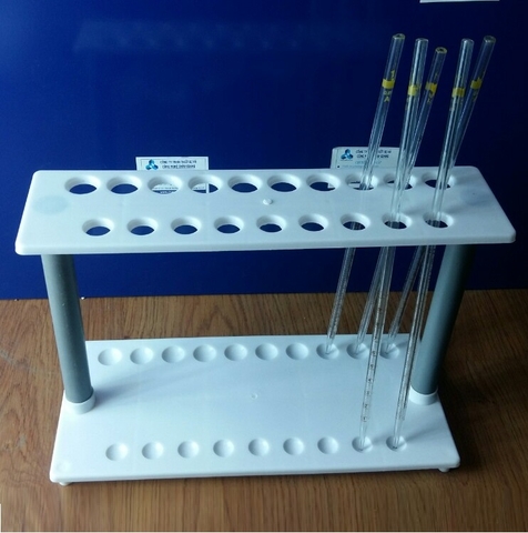 Giá để pipet hai tầng