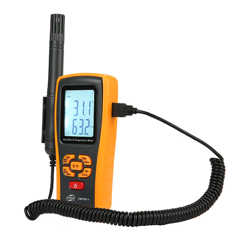 Máy đo độ ẩm và nhiệt độ GM1361+