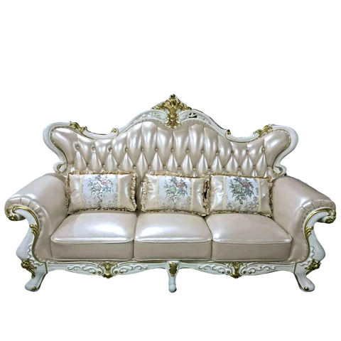 SOFA TÂN CỔ ĐIỂN DA BÒ M18640-2