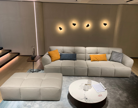 Mẫu Sofa vải công nghệ hiện đại cho phòng khách DY-018