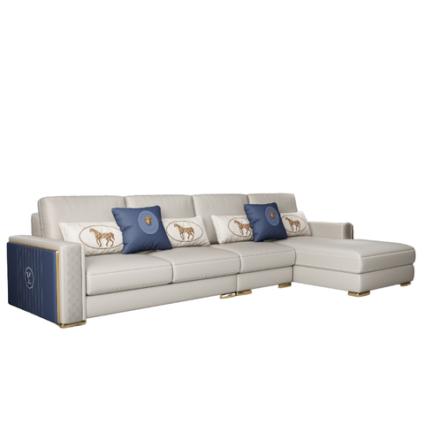 SOFA DA KIỂU MỸ 8817