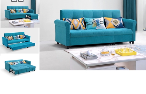 SOFA BED VẢI KHUNG GỖ CAO CẤP NHẬP KHẨU A08