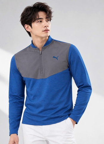 Áo Golf Nam PUMA Cloudspun Stlth ¼ Zip 59758815(a2400)clb winter