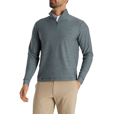 Áo Golf Nam FJ Space Dye 1/2 Zip Smoke 87603(A2247)