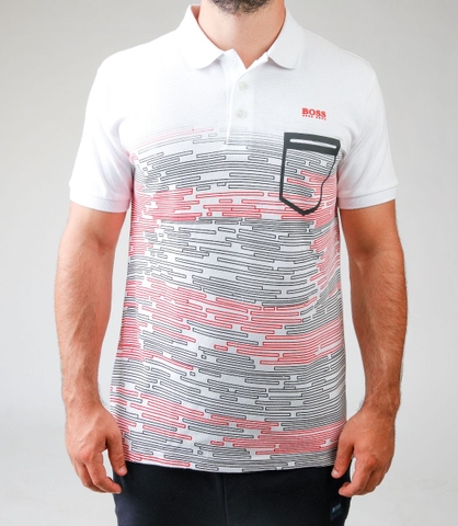 Áo golf nam HUGO BOSS Green Paule Pro 2 (A723)