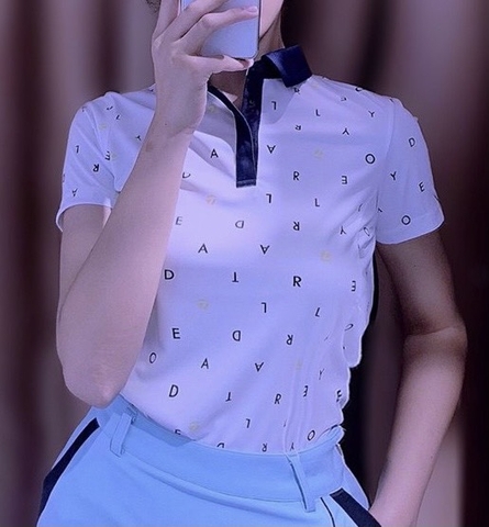 Áo golf NỮ V95637 2WSPO-TB181 WH (A205)