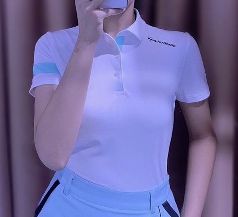 Áo golf NỮ Taylormade N92297 2WSPO-TD053 WH (A207)