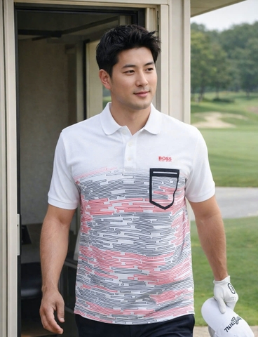 Áo golf nam HUGO BOSS Green Paule Pro 2 (A723)