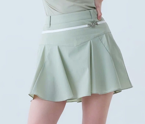 LORDLOAR Flare Skirt GREEN(cv239)