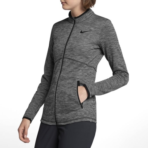Áo golf nữ NIKE DRY TOP  1/2-ZIP JACKET 884968-010(A194)
