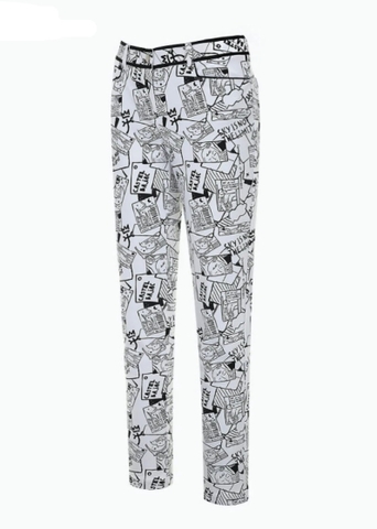 Quần golf nữ CASTELBAJAC BG9FPT502_WH(q105)