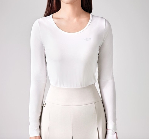 HAZZYS HWTS4B910OW (a527) cổ thấp