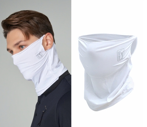 PGA TOUR mask white