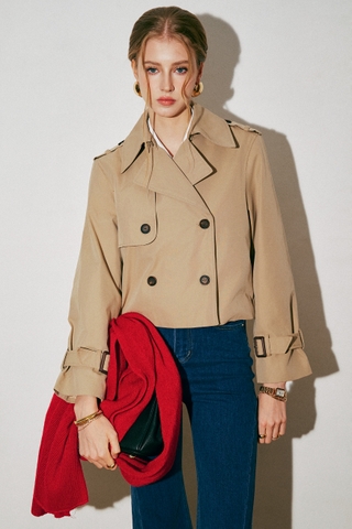 Mariner Crop Trench Coat