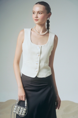 Amani Tweed Top