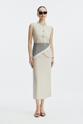 Claire Linen Skirt