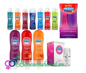 gel bôi trơn hãng Durex