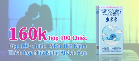 Bao Cao Su Cá Heo Nội Địa Trung Quốc Hộp 100 Chiếc