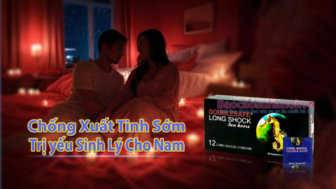 Bao Cao Su Cá Ngựa Doublesafe Long Shock Sea Horse