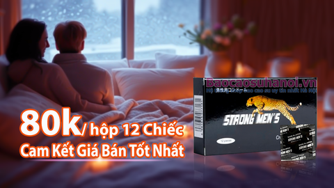 Bao Cao Su Strong Men's Gân Gai Nhật Bản