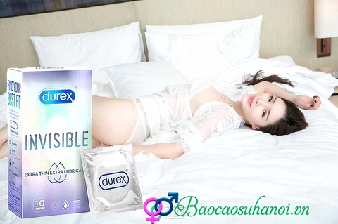 BAO CAO SU DUREX INVISIBLE SIÊU MỎNG MÀU TRẮNG CHÍNH HÃNG